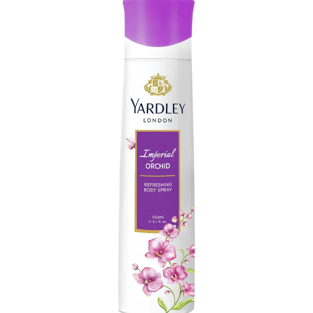 Yardley London English Imperial Orchid Body Spray - 150ml Yardley