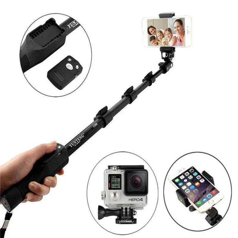 YunTeng 1288 Bluetooth Selfie Stick YunTeng