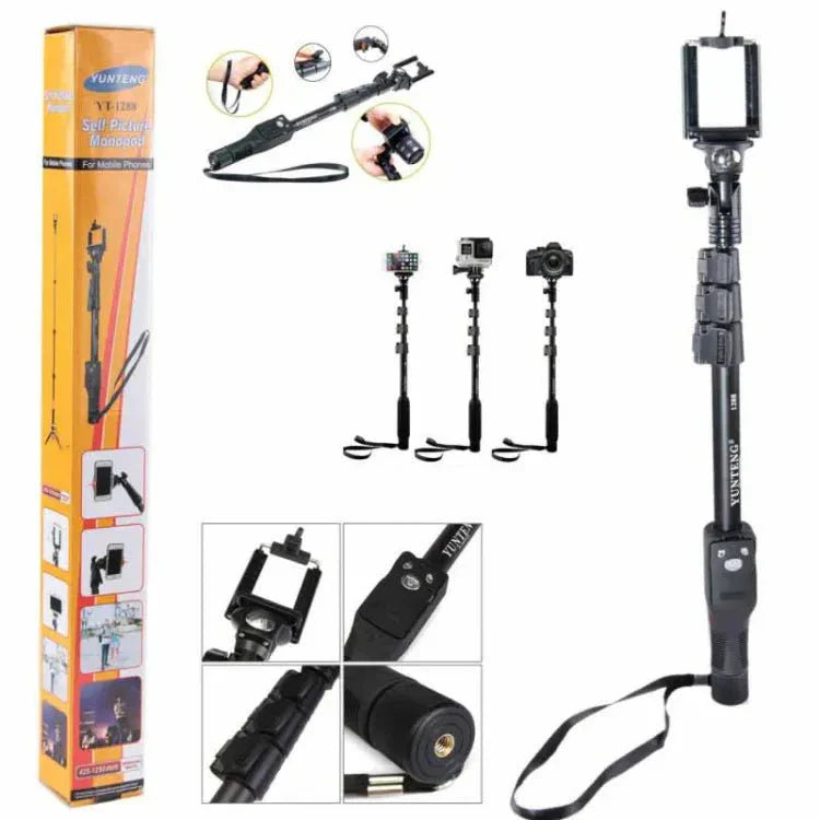 YunTeng 1288 Bluetooth Selfie Stick YunTeng