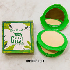 Only Touch 2 in 1 Green Tea Compact Powder Only Touch
